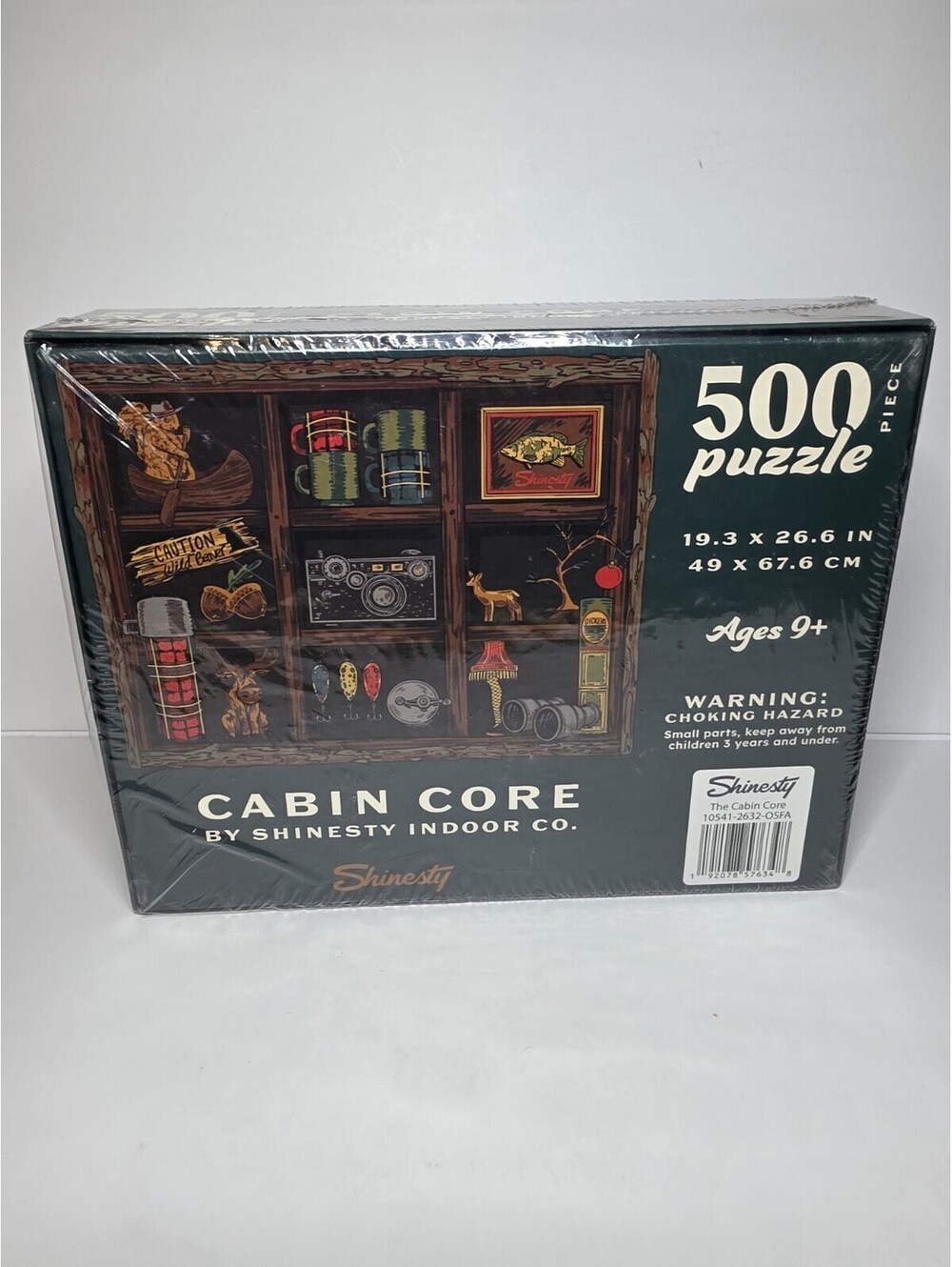 Shinesty Indoor Co Cabin Core 500 Piece Puzzle Brand New SEALED